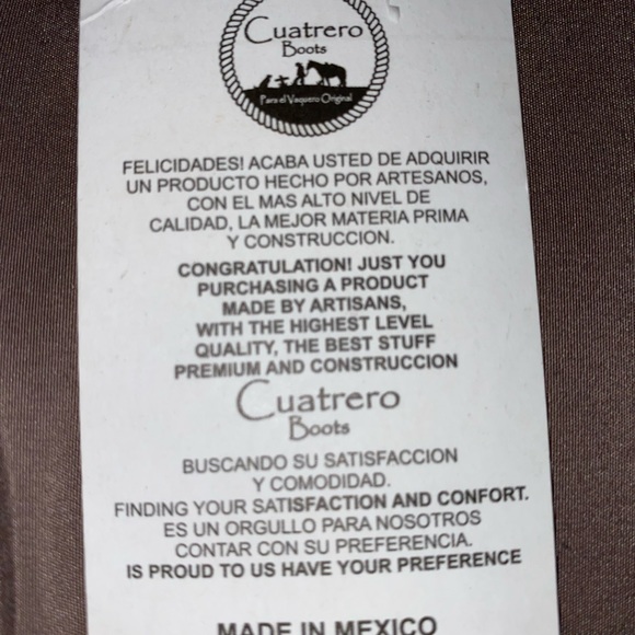 Cuatrero Boots - Picture 13 of 16